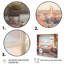 Impression sur toile tendue «Soakhant in the tub with a View of London II»-88533200