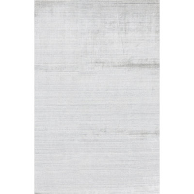 Hand-Knotted High-Quality Ivory Area Rug