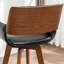 Tabourets pivotants rembourrés en similicuir Modern-1436177515-1436177524