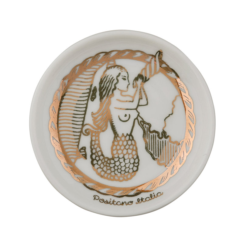 Grand Tour Italy Trinket Tray Positano Italia