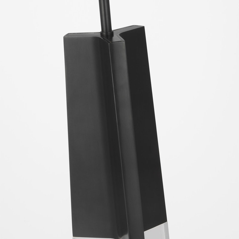 Thomas O'Brien Matcha Single Light Pendant in Bronze with Clear Glass, Bronze