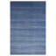 Tapis bleu noué à la main de conception unique 12 pi x 18 pi New Age Valoy