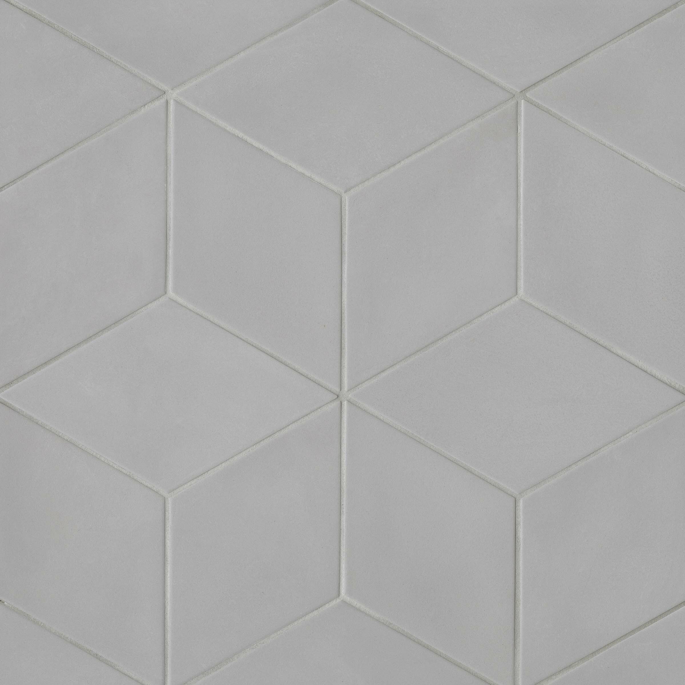 Loire Multicolour Matt Geometric Porcelain Wall & floor Tile, Pack of 7,  (L)450mm (W)450mm