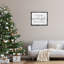 «Most Wonderful Time», art mural flottant sur toile encadré noir rustique par lettré et doublé hwp-281-802943645-802943617