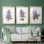 " Awash In Lilac I " 3 - Pieces Painting Print-69982241-69982242