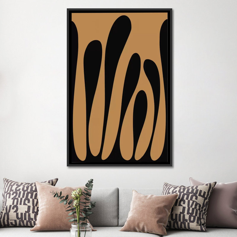 Albree, art moderne sur toile, impression sur toile, H 40 po x l 26 po x P 1,5 po, Toile tendue, Non mat