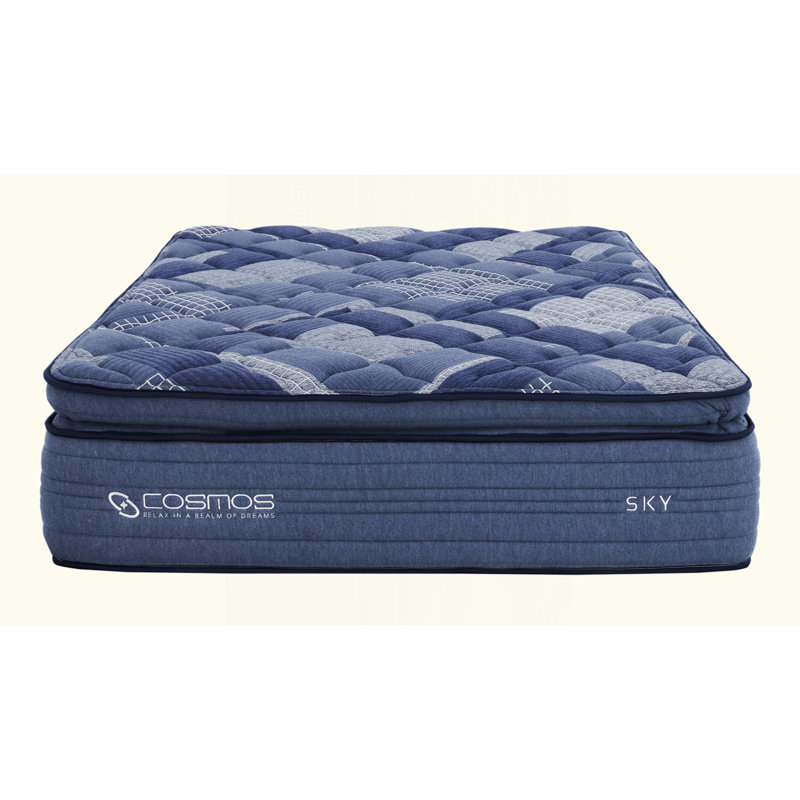 Pocket Innerspring Hybrid Mattress - Memory Foam + Premium Foam Layers, Super Soft Fabric Cover, Compressed Rolled And Boxed