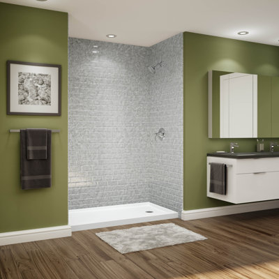 Parois de douche Subway Tile SilverStone