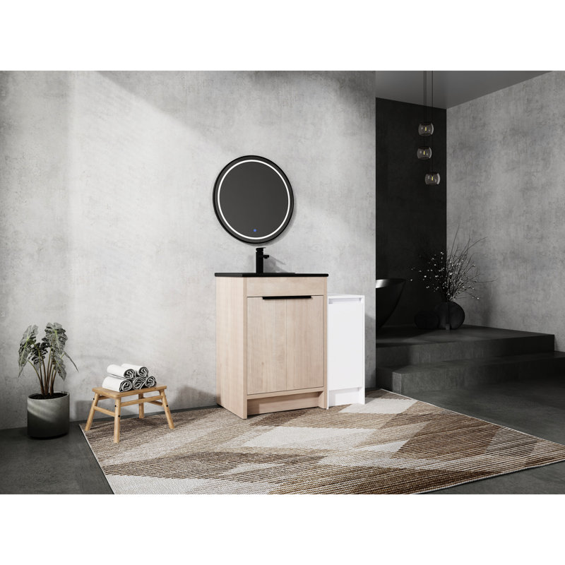 Meuble-lavabo sur pied 36 po avec armoires de rangement - 36 po