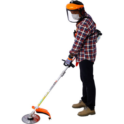 10 In 1 Multi-Functional Trimming Tool, 52CC 2-Cycle Garden Tool System With Gas Pole Saw, Hedge Trimmer, Grass Trimmer And Brush Cutter EPA Compliant