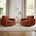 Reddish Brown Fabric