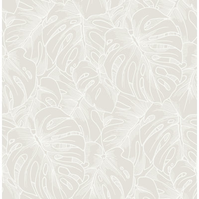 Borneo Peel & Stick Floral Roll