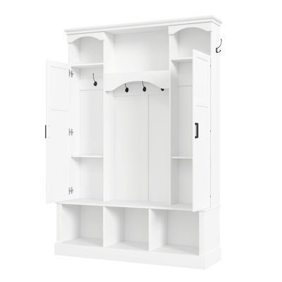 Hall Tree 53.5'' Wide For Hallway