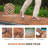 10 Pcs Interlocking Deck Tiles Diagonal Pattern