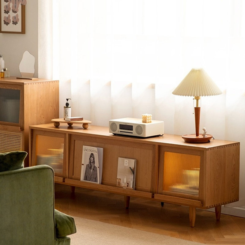 Meuble télé Modern, H 22,83 po x L 70,87 po x l 15,75 po