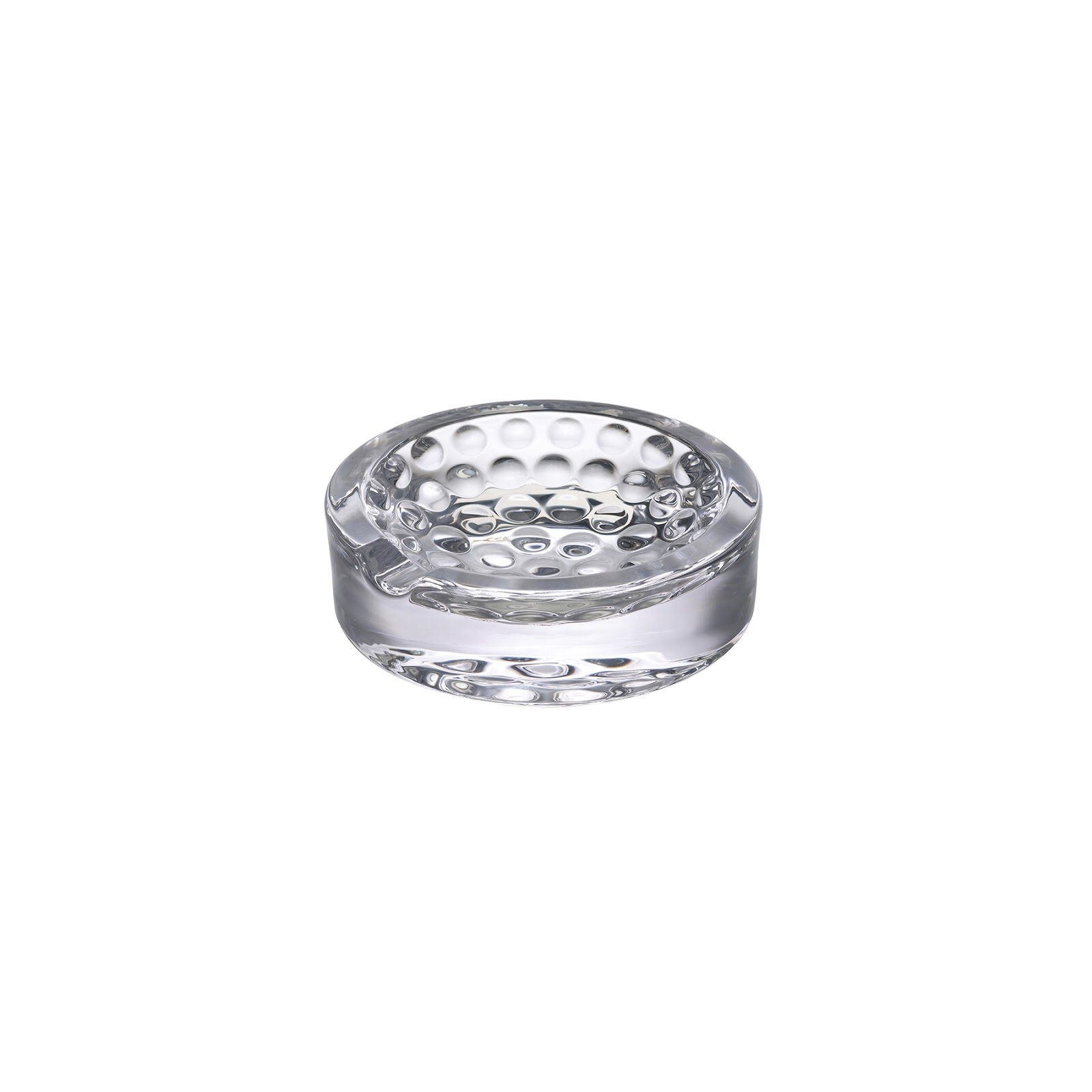 Nude Golf Ace Lead Free Crystal Ashtray Round | Wayfair