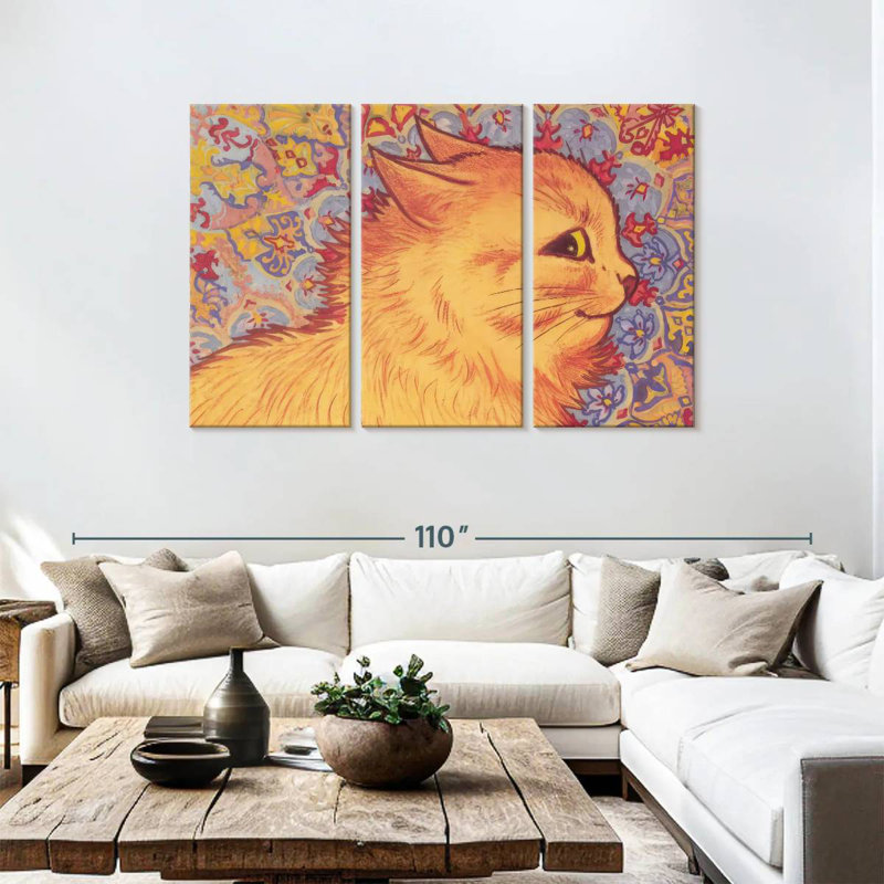 Profil de chat Brampt, H 48 po x l 74 po