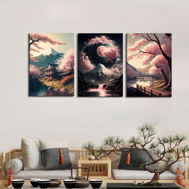 3 Piece Wrapped Canvas Print