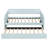 Upholstered Daybed Sofa Bed Twin Size With Trundle Bed And Wood Slat, Light Blue-1589891494