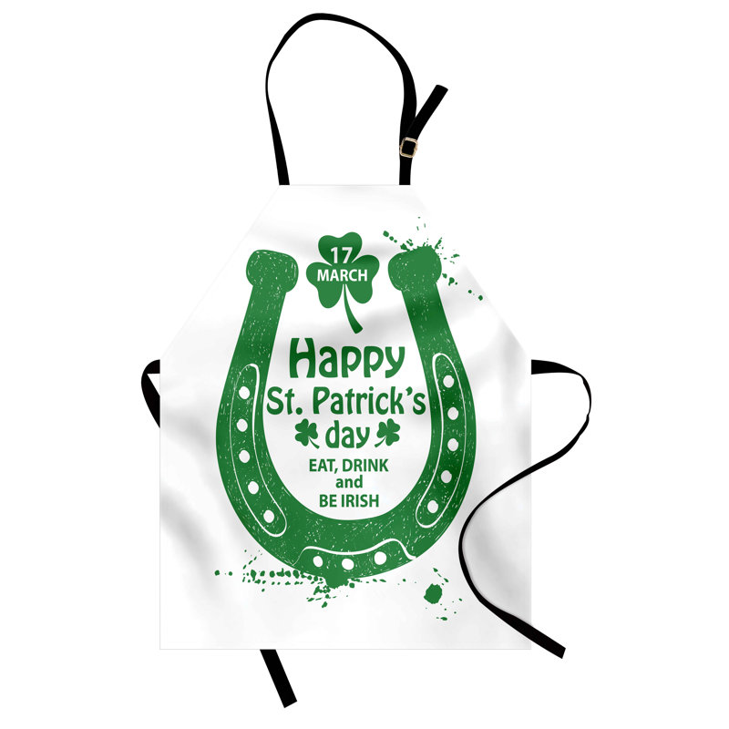 Tablier bavoir sans motif St. Patrick's Day