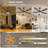 52" Ceiling Fan With Light, Remote & APP Control, Low Profile RGB Ceiling Fans Light, Reversible, 6 Speeds, 3000-6500K Stepless Dimming, Modern Ceiling Fan For Bedroom Indoor/Outdoor Use Wood-1667578169-1667578168