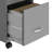 Margey 14.25'' Wide 3 -Drawer Mobile Steel File Cabinet-1433398151