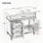 Bathroom Vanity with Sink Cabinet Drawers and Solid Frame MDF Board-1737126158