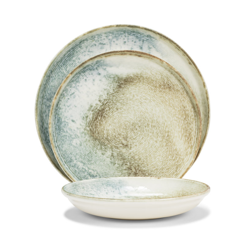 Service de table 12 pièces en porcelaine 12 pièces - Service pour 4