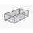 Grey Rubber Wood Twin Floor Bed With Tall Safety Railings (No Door), Including 6 Support Slats-519628616