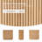 Martha Modern 32.6"W 2 Door Solid Wood Fluted Accent Cabinet-1805830586