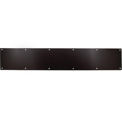 Kick Plate With Screws, 8" X 34", By Stone Harbor Hardware