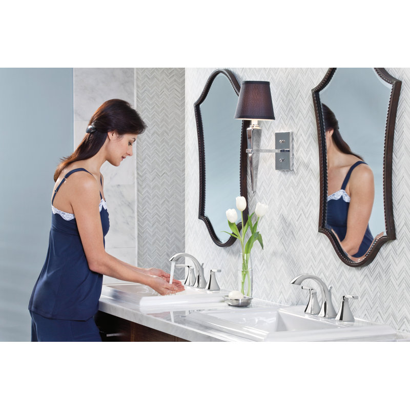 Voss Widespread Bathroom Faucet, Chrome