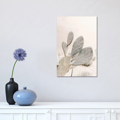 Neutral Cactus - Print on Canvas