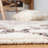 Clarkedale Hand Knotted Wool/Cotton Geometric Rug in Brown/Ivory/Gray-643085757