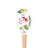 Tovolo Spatulart Cooking Trinities Silicone Spatula with Wood Handle