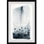 Chalky Blue - Single Picture Frame Painting-2044370085