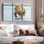 «Grizzly Bear With Salmon» sur toile-99242280