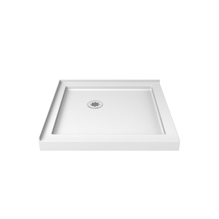 SlimLine 36" W x 36" D Double Threshold Shower Base