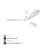 48 Inch Wood Ceiling Fan With 3 Solid Wood Blades Remote Control Reversible DC Motor For Living Room-113524188-102062882