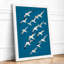 Soaring Seabirds Coastal - Framed Print-1541508496-1541508509