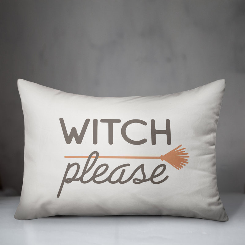  Witch Please Rectangular Pillow Cover & Insert