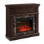 Foyer électrique Cherry - l 40,2 po x P 14 po x H 40 po, conception compacte, flammes réglables, télécommande, attrait intemporel
