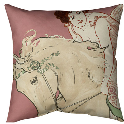 Housse de coussin en coussin de cirque pour le cheval