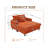 50'' Upholstered Chaise Lounge-117551768