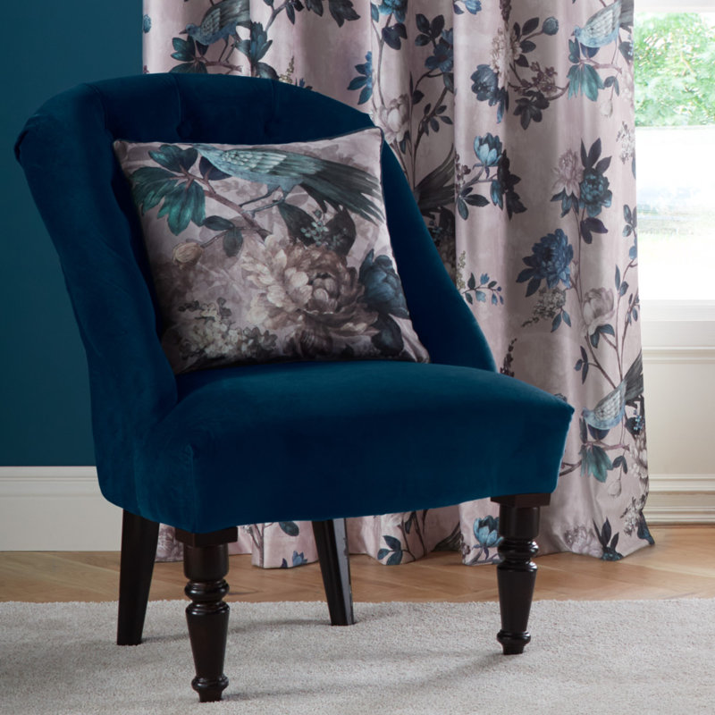 Windsford Floral Pink Square Cushion