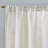 Linen Blend Light Filtering Curtain panel