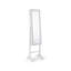 Ghayth Wood Flat Floor Mirror with Shelves