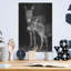 «Jelly Bean & Mom» par Susan Friedma de Luxe Metal Art «Jelly Bean & Mom» par Susan Friedman