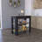 Kitchen Island 40 Inches Dozza, Two Shelves, Light Oak Finish