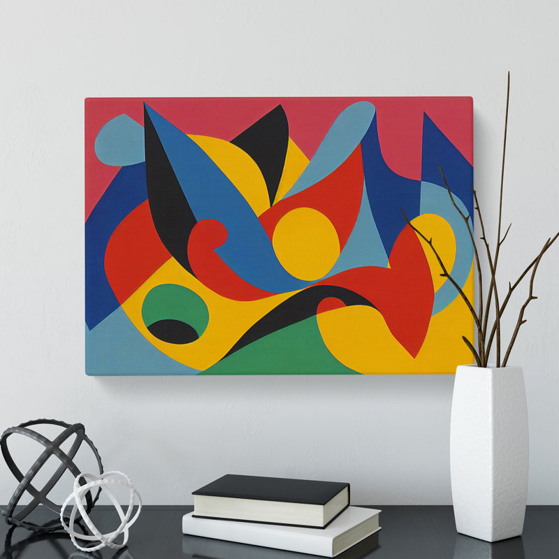 Masterful Modern Abstract - Wrapped Canvas, 35cm H x 50cm W x 3cm D